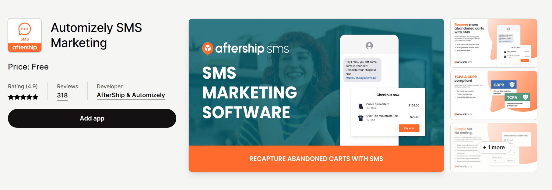 aftership on Shopify app store