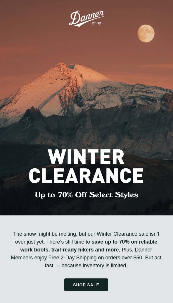 Danner clearance deals sale