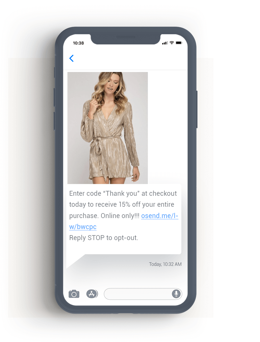 online-only sale MMS