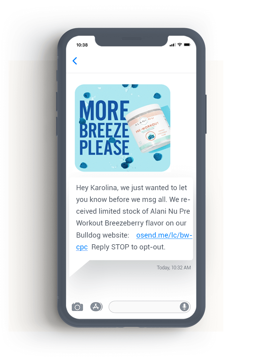 an early-access/limited-edition MMS