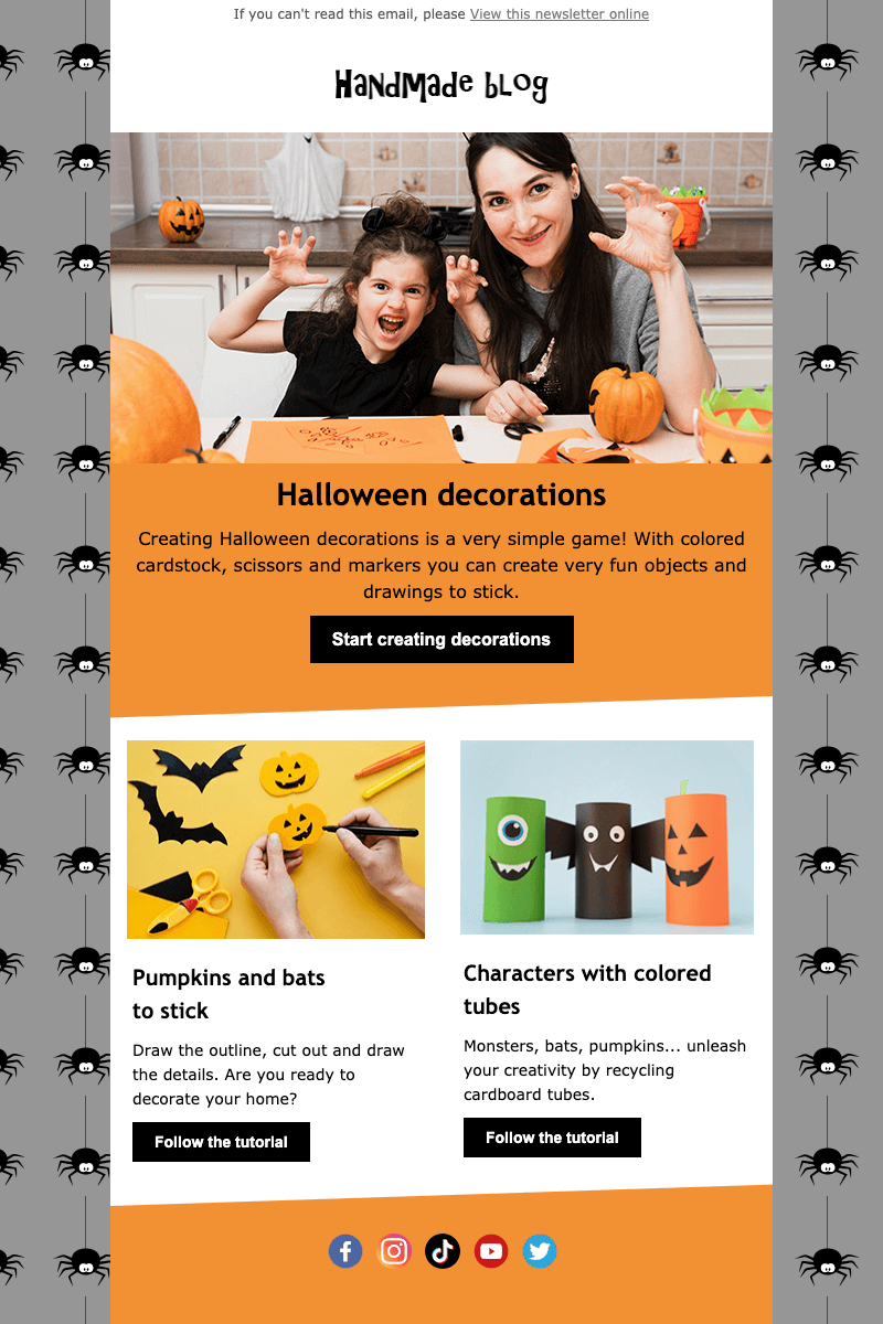 Decorations email