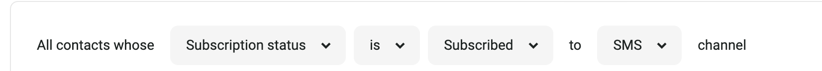 segmentation in Omnisend