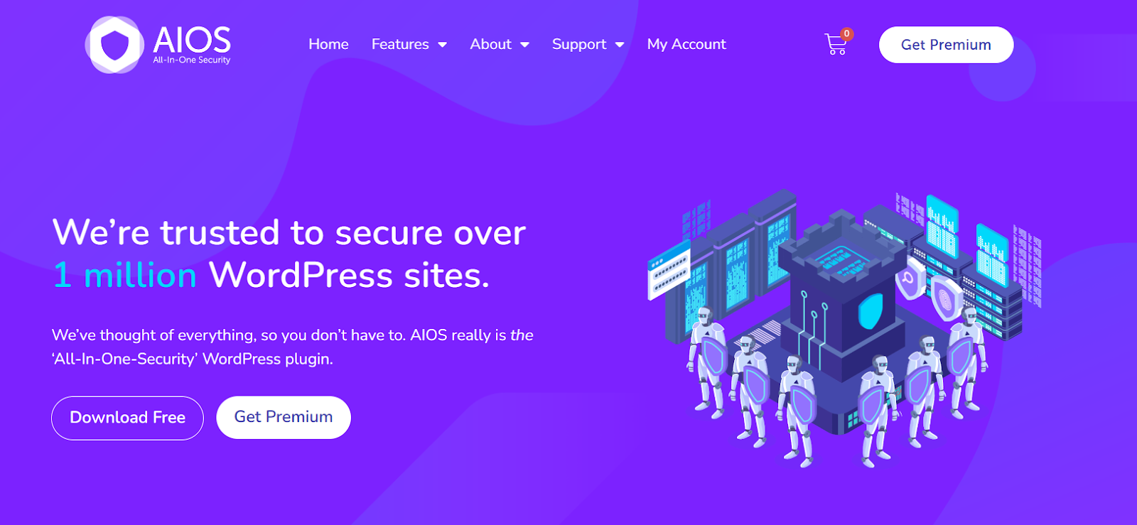 All-In-One Security (AIOS) homepage