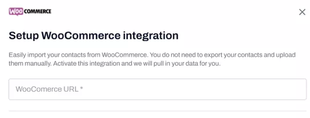 Setup WooCommerce integration