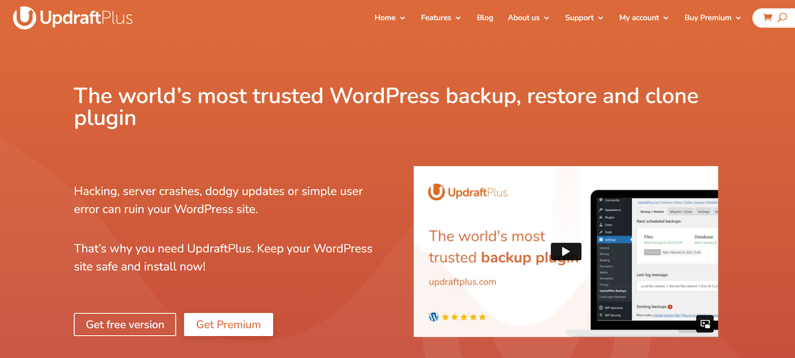 UpdraftPlus Best WordPress Backup plugin