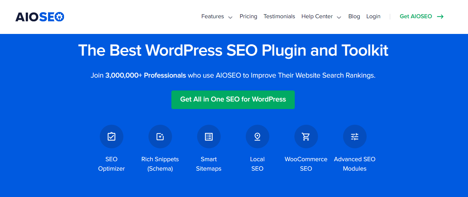 All in One SEO best wordpress SEO plugin