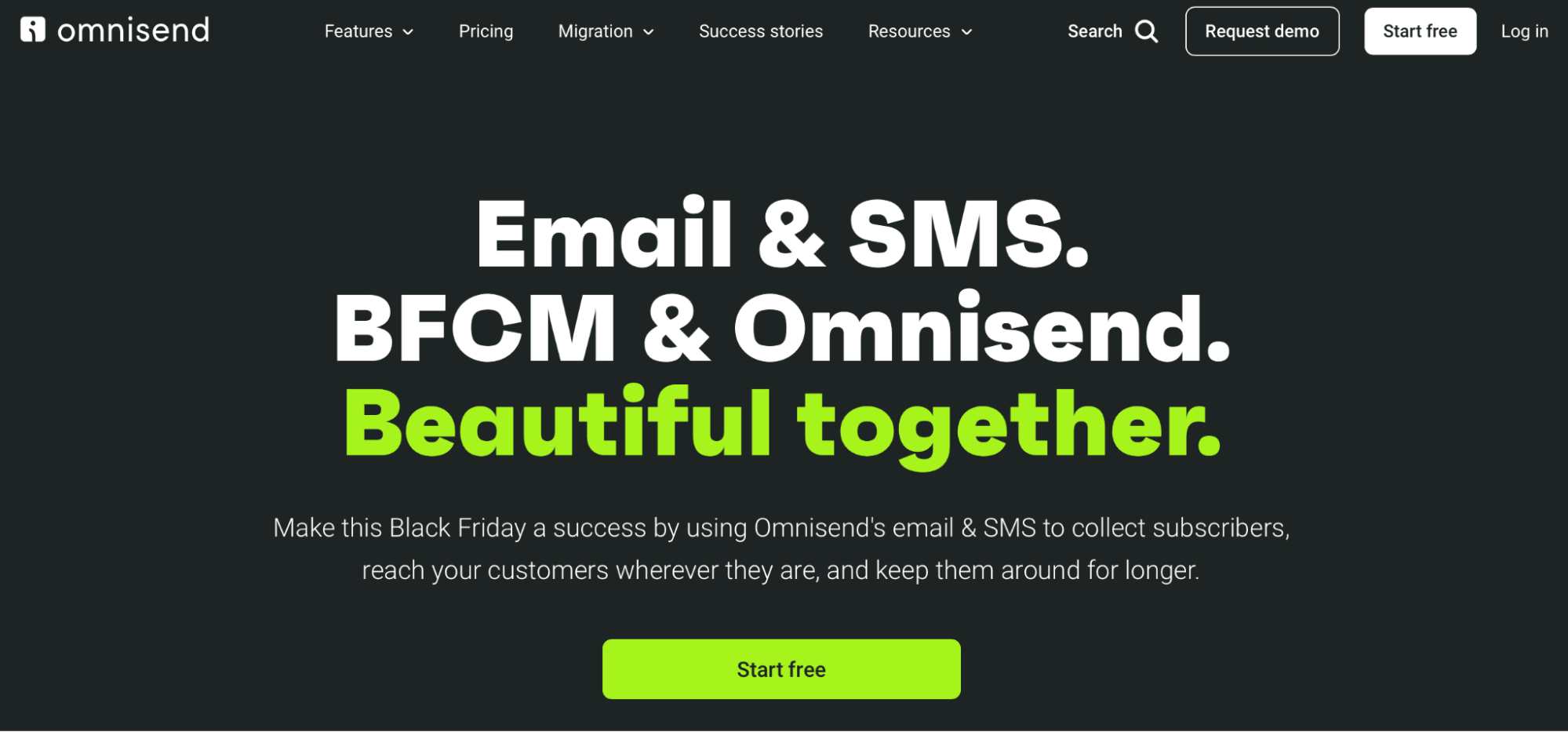 Omnisend newsletter plugin