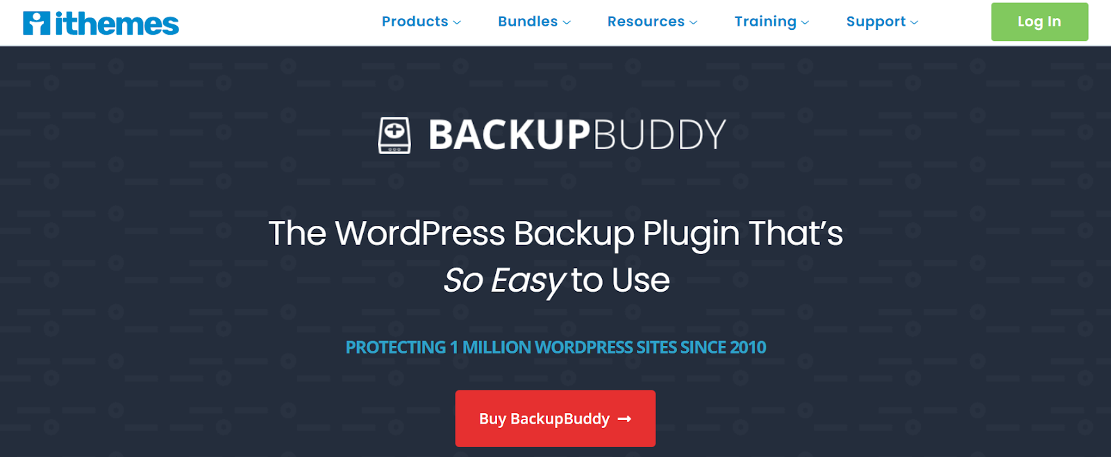 BackupBuddy homepage