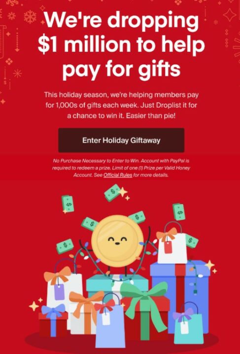 A Holiday Email from Honey