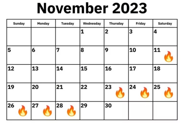 Omnisend marketing calendar