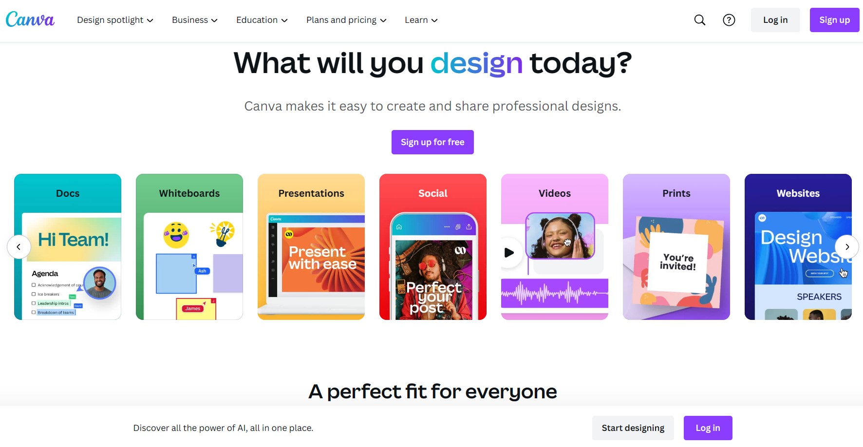 Leading app for ecommerce - Canva