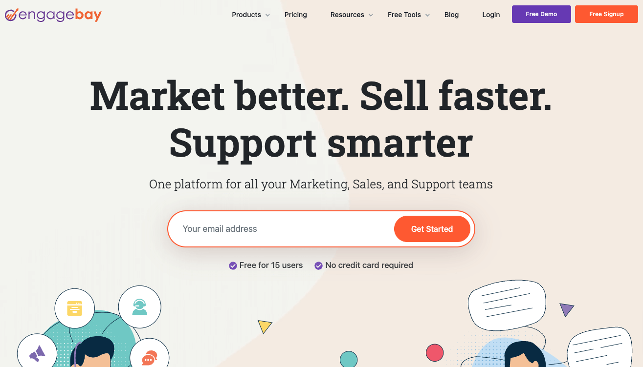 Engage bay ecommerce app