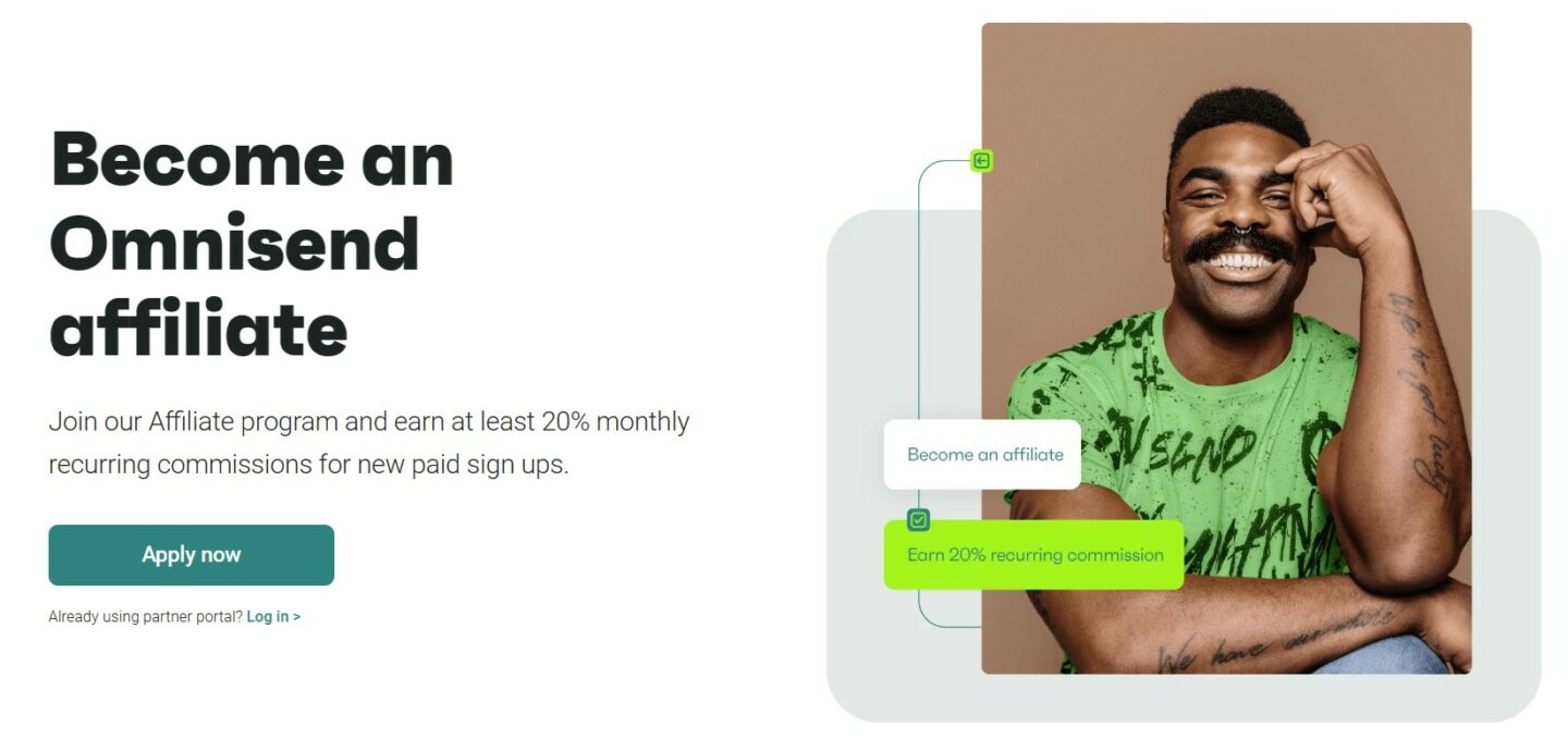 contoh pemasaran afiliasi di Omnisend