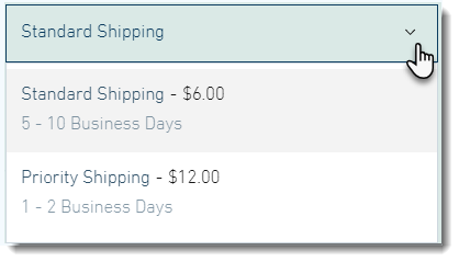 faster shipping for a higher price offer for customers
