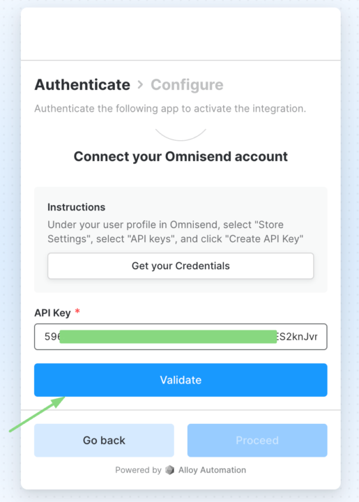 Conect Buy with Prime and Omnisend 