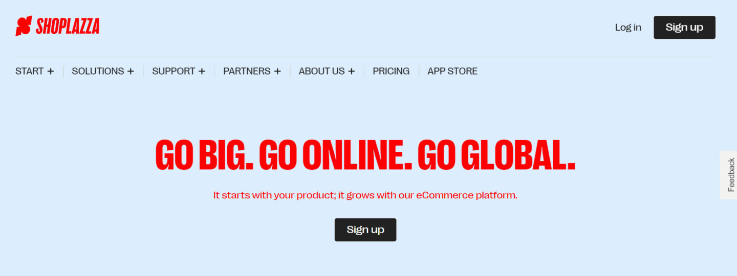 BigCommerce alternative - shoplazza