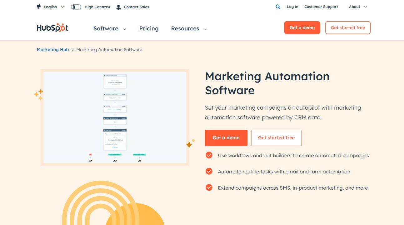 Hubspot Email Marketing — for SaaS & large businesses