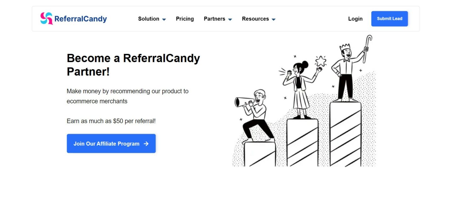 referralcandy saas affiliate programs