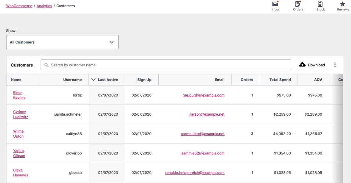 WooCommerce customers report