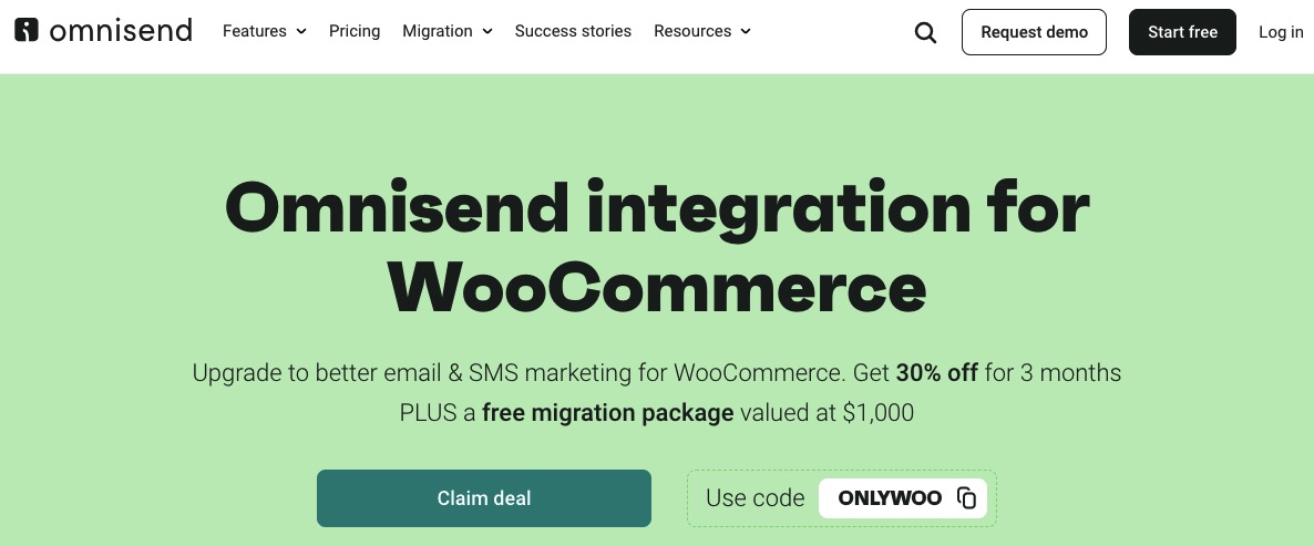 Omnisend for WooCommerce plugin