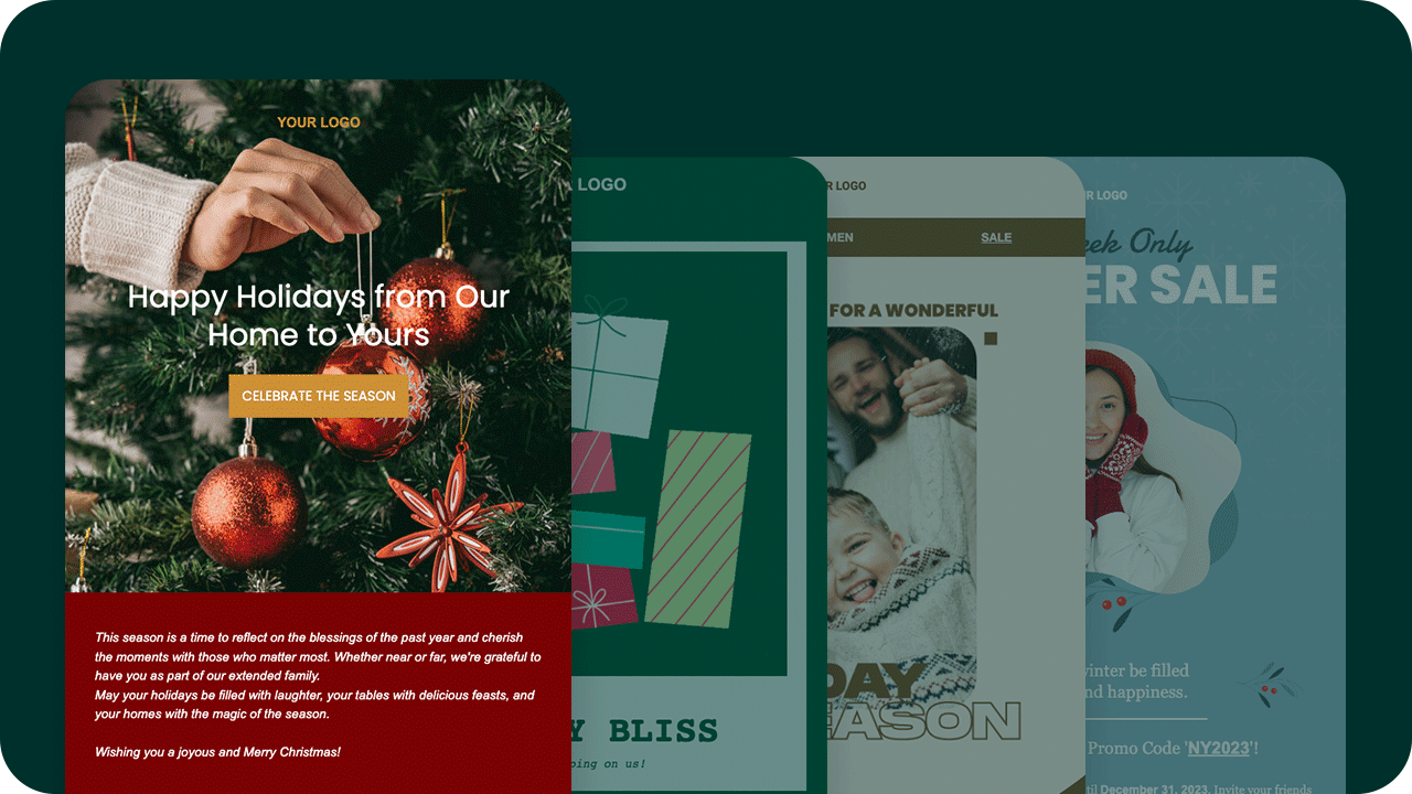 Email builder example