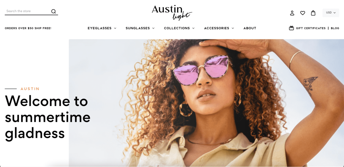 BigCommerce theme: Austin