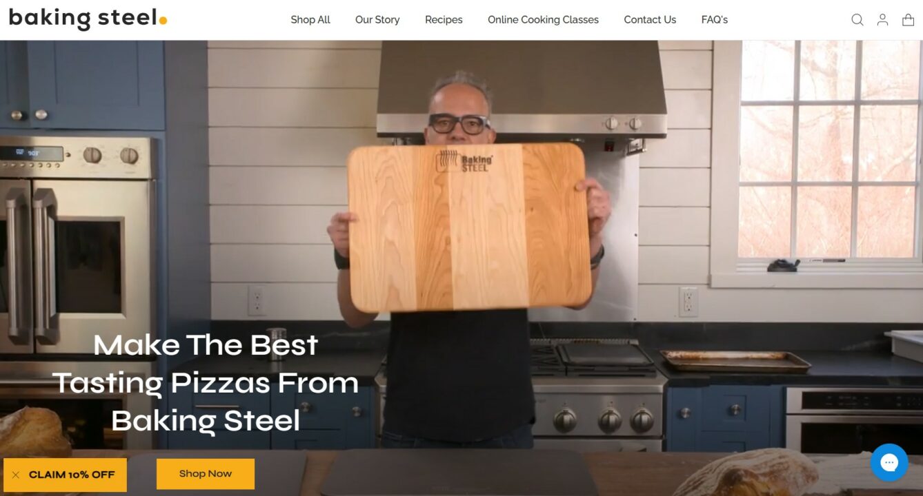 Baking Steel Shopify store