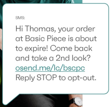 Abandoned cart reminder by Basic Piece