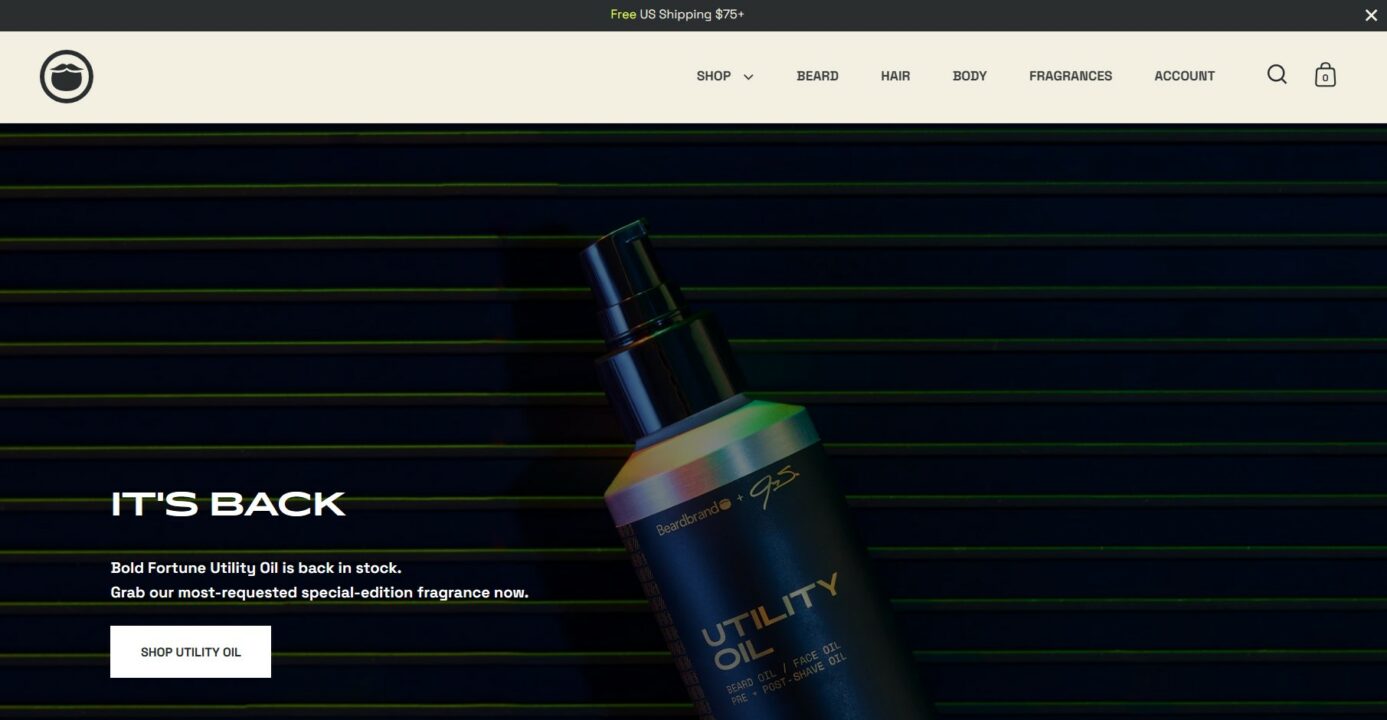 Beardbrand site