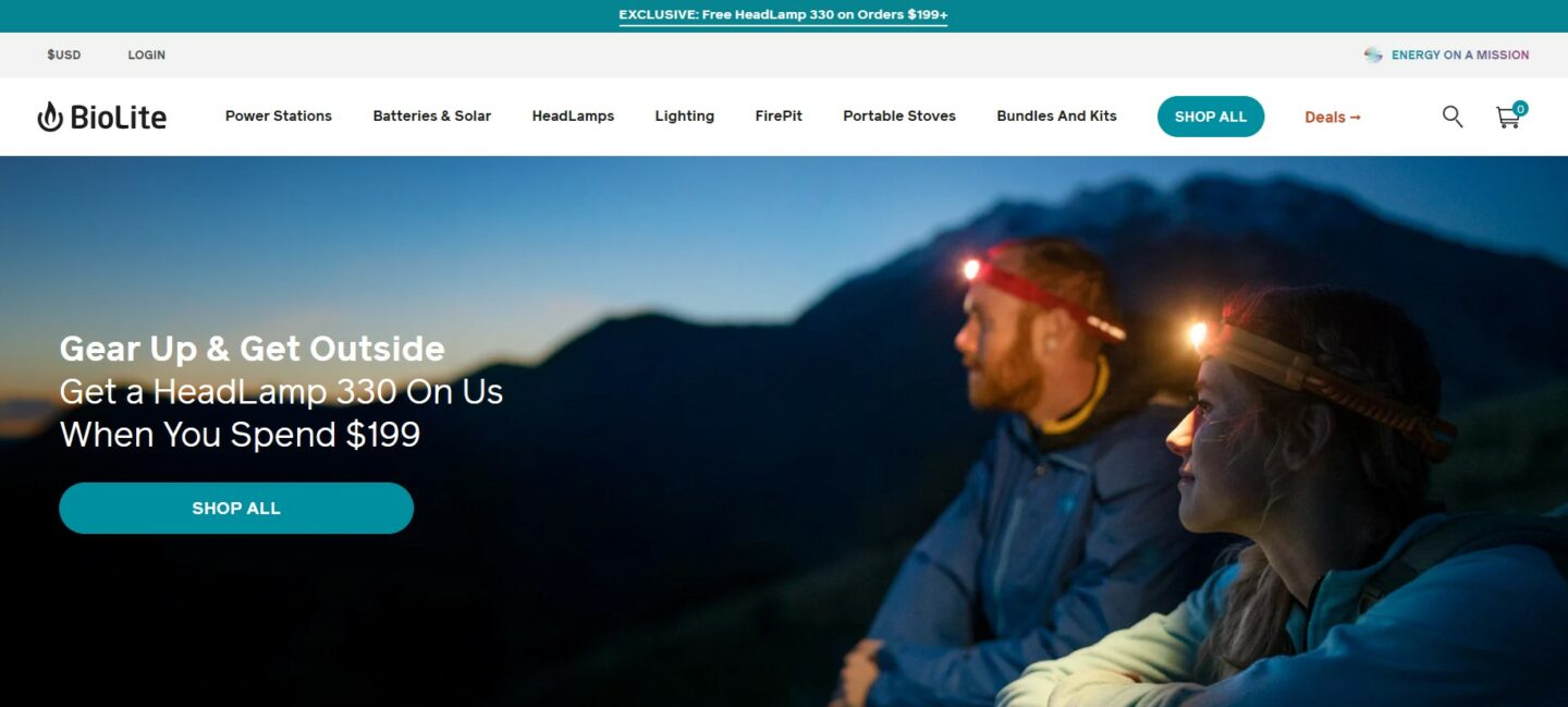 BioLite website