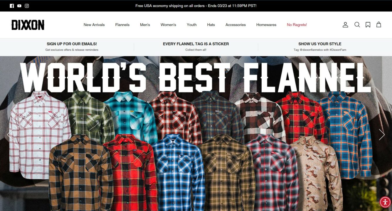 dixxon shopify store