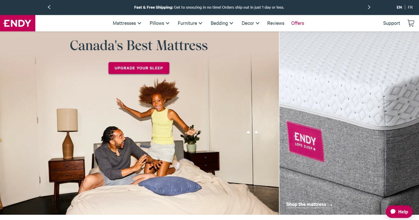 Endy website