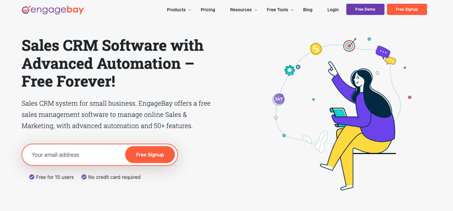 EngageBay CRM