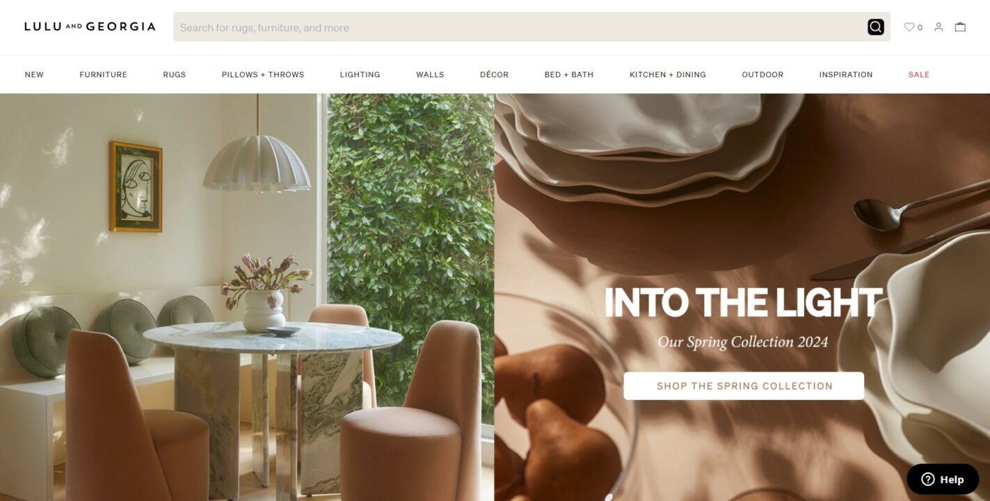 Lulu & Georgia eshop