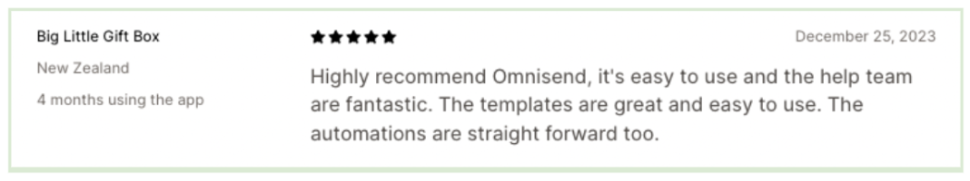 Omnisend review