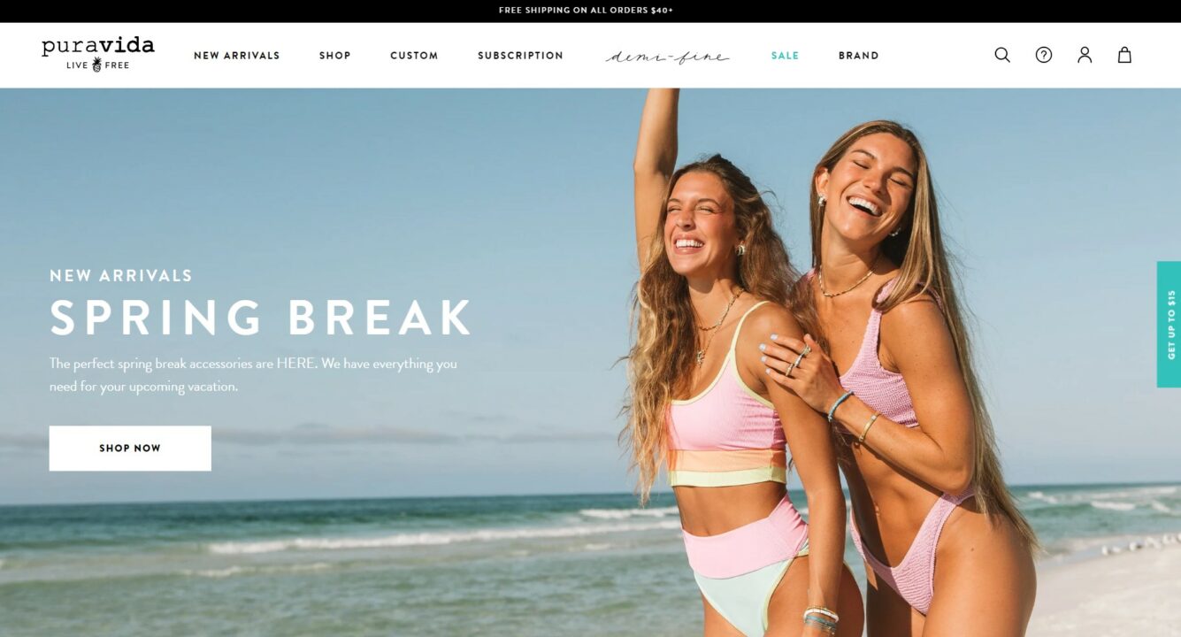 Pura Vida Bracelets site