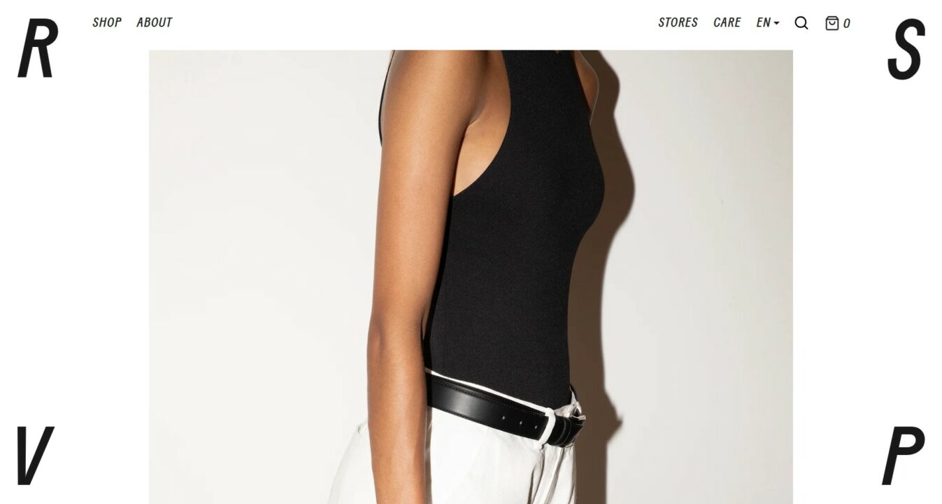RSVP Shopify store