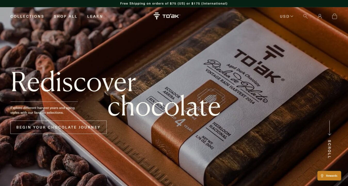 To’ak Chocolate site