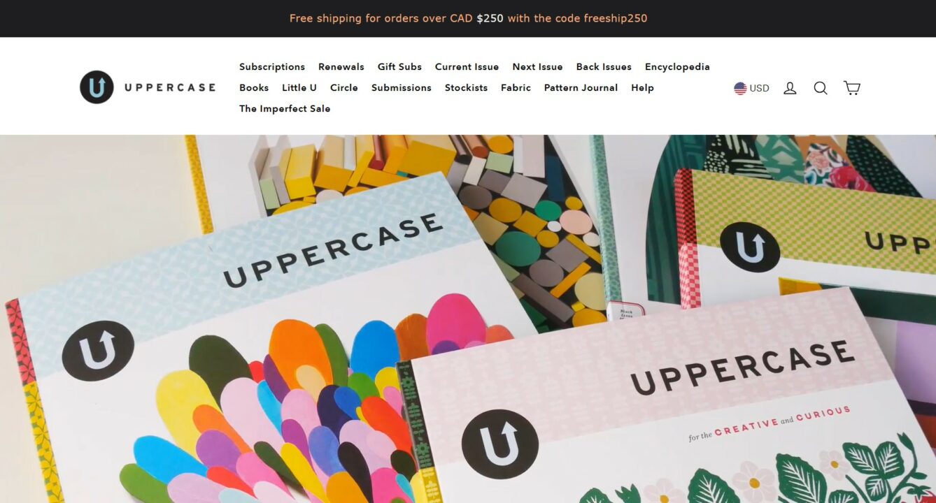 Uppercase Magazine store