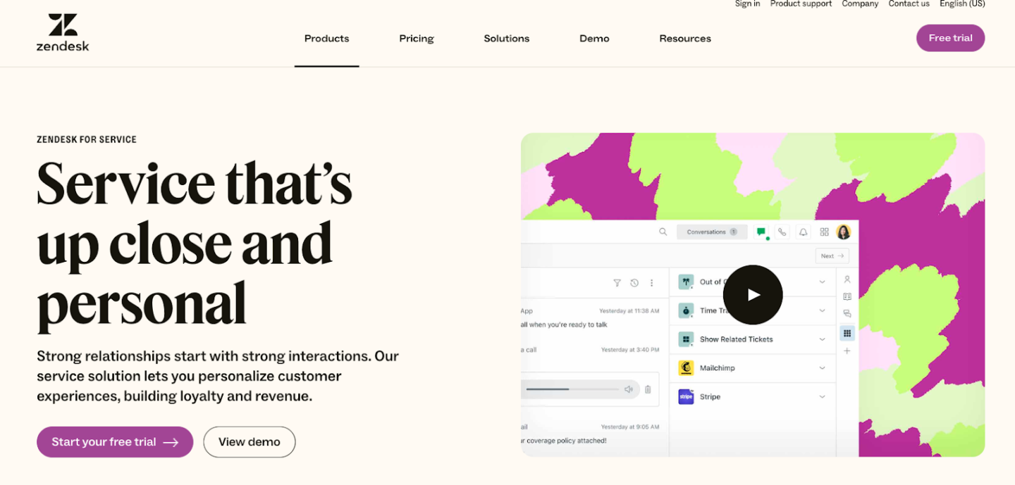 Customer lifecycle management tool: Zendesk