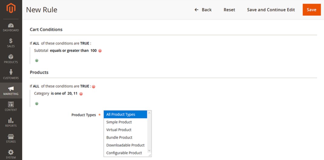 Abandoned Cart Email Subscription by Aheadworks rule group