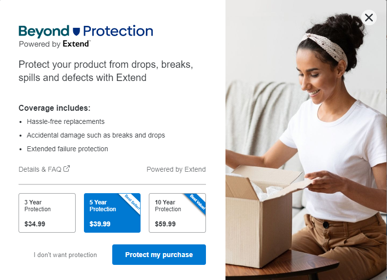 Cross-selling example: Bed Bath & Beyond
