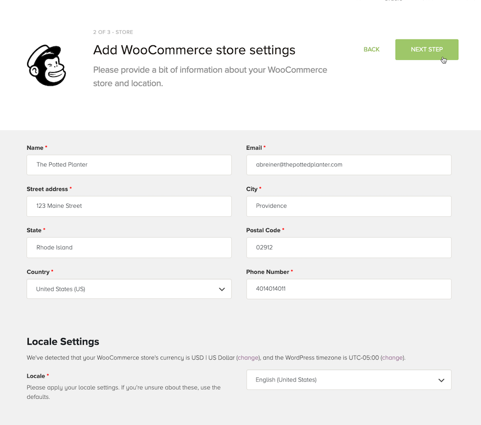 Configuring WooCommerce settings