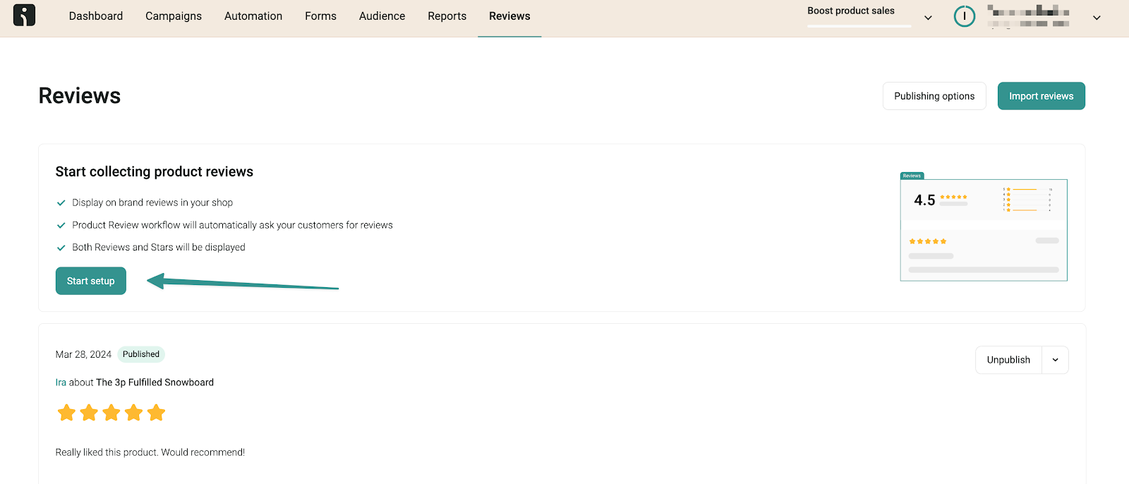 Reviews on Omnisend