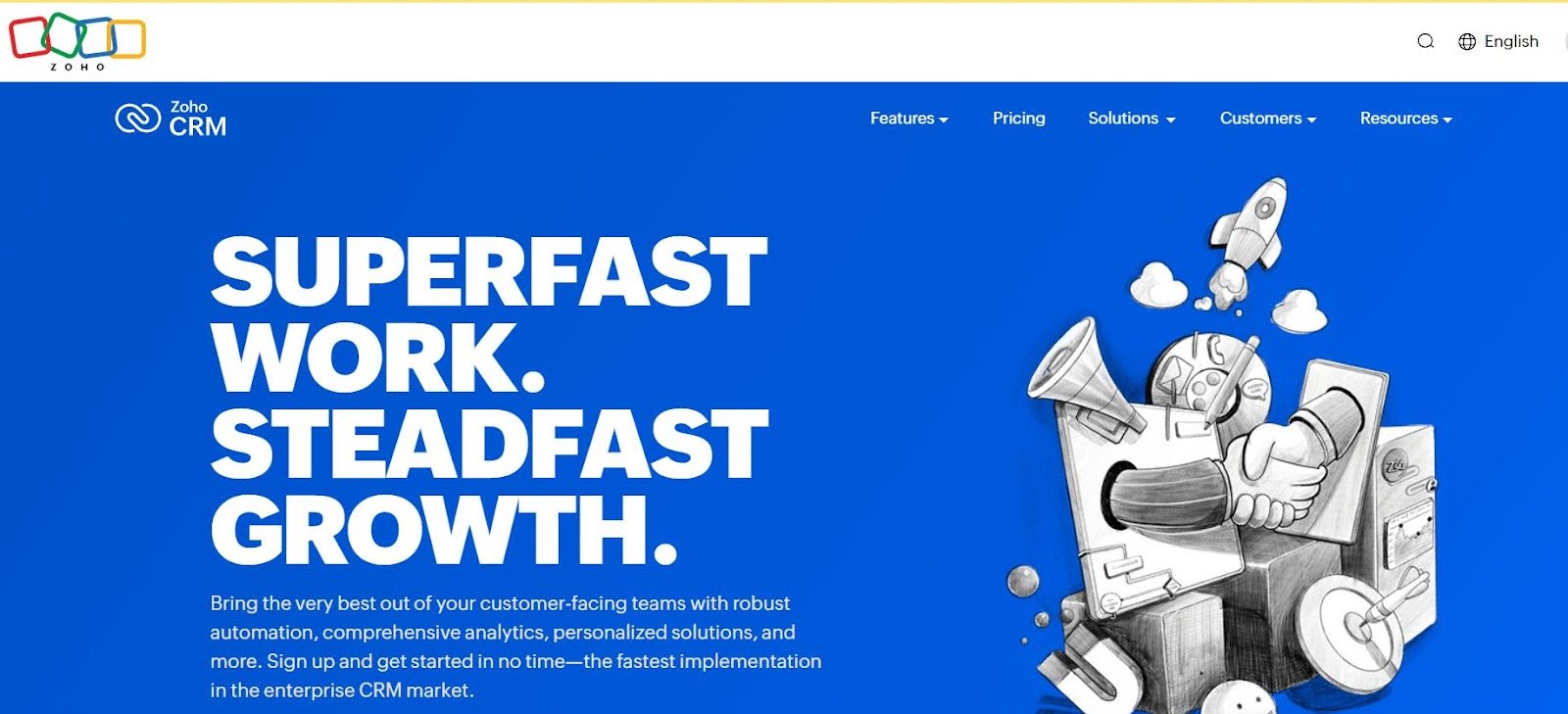 Ecommerce CRM: ZohoCRM