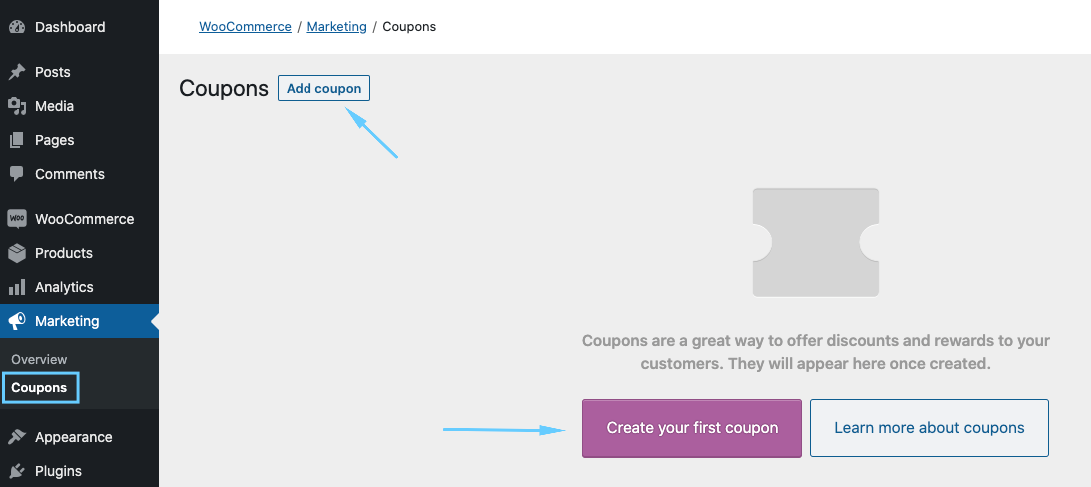 How to create unique coupon codes in WooCommerce