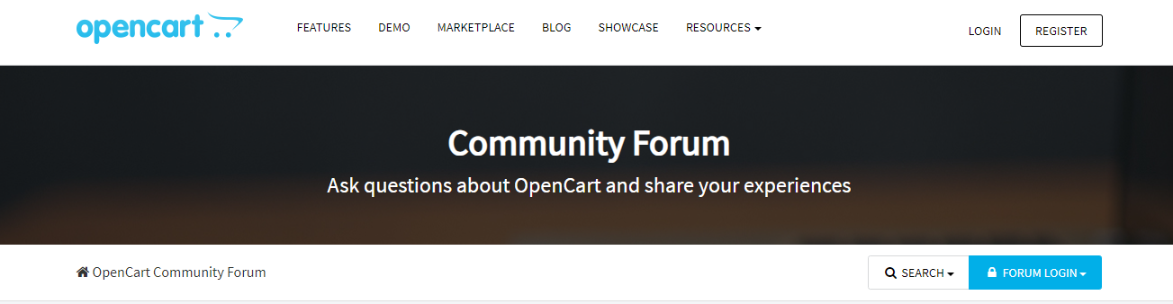 OpenCart community and support