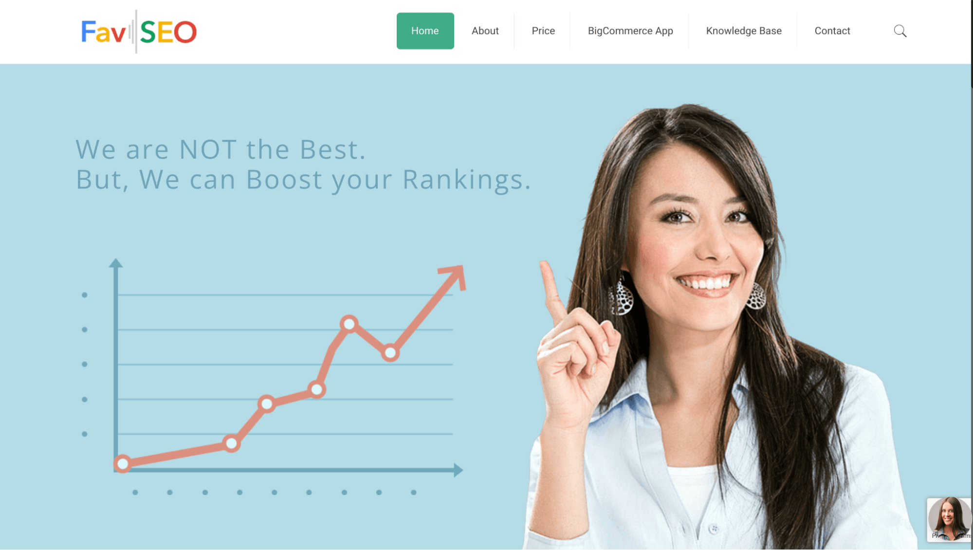 Best BigCommerce apps for marketing: FavSEO homepage