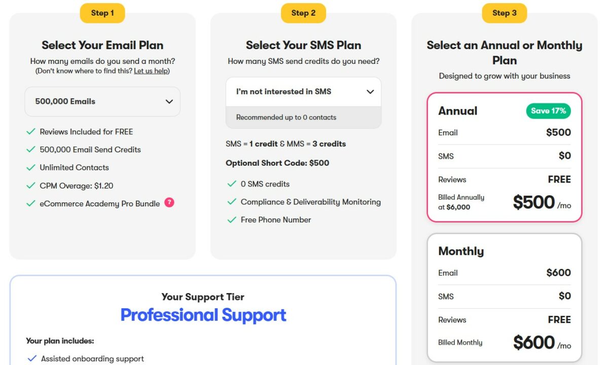 Omnisend vs Sendlane: pricing