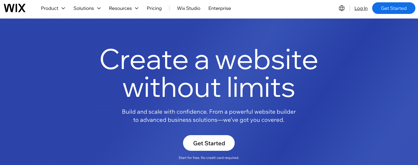 ecommerce platform for skin care brands: Wix